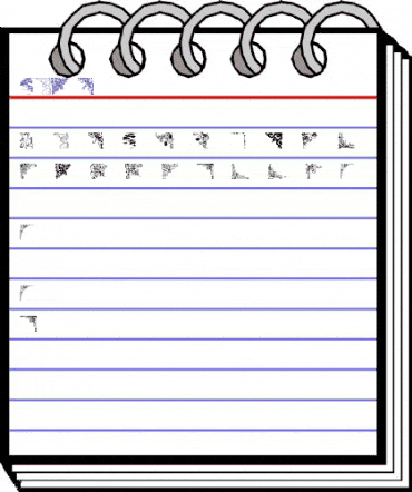 DBL Corners Regular animated font preview DBL Corners Regular animated font preview