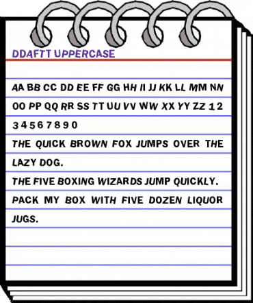 dDAFTt-UPPERcase dDAFTt-UPPERcase animated font preview dDAFTt-UPPERcase dDAFTt-UPPERcase animated font preview