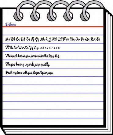 Debora Regular animated font preview Debora Regular animated font preview
