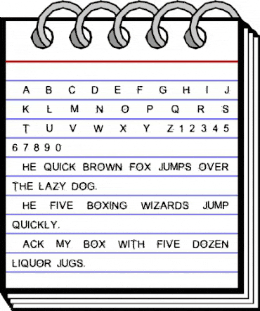 DECOST Regular animated font preview DECOST Regular animated font preview