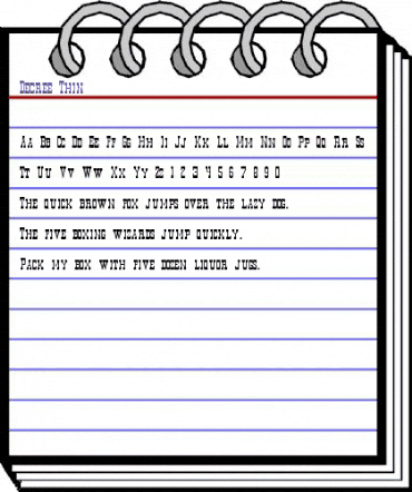 Decree Thin Regular animated font preview Decree Thin Regular animated font preview