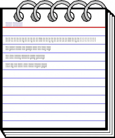 Deeter Condensed animated font preview