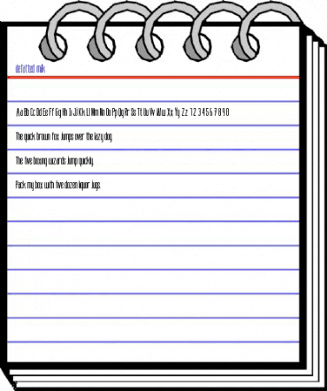 defatted milk Regular animated font preview defatted milk Regular animated font preview