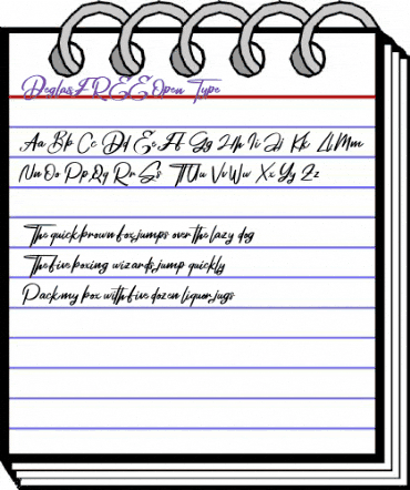 Deglas FREE Regular animated font preview Deglas FREE Regular animated font preview