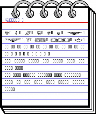 Design 6 Regular animated font preview