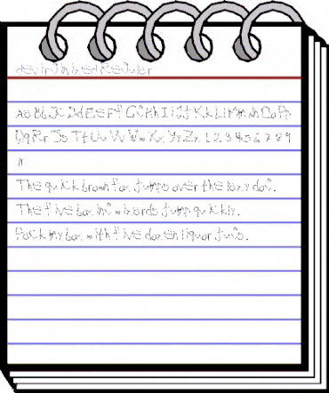 devirginized Regular animated font preview devirginized Regular animated font preview