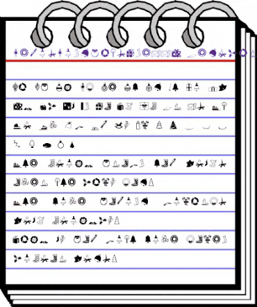 DexisDingbatsOneSSK Regular animated font preview DexisDingbatsOneSSK Regular animated font preview