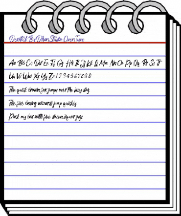 Dexotick By Dhan Studio Regular animated font preview