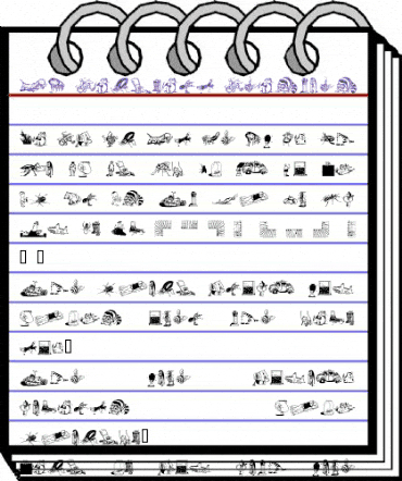 DF Backyard Beasties Regular animated font preview DF Backyard Beasties Regular animated font preview