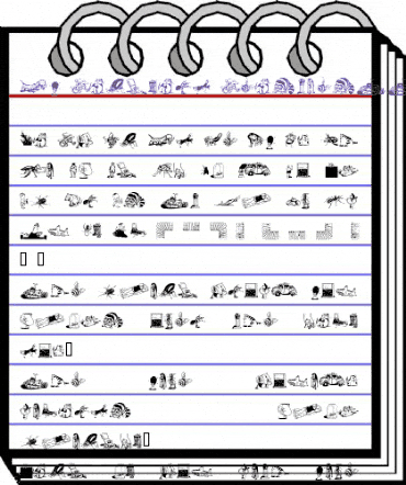 Df Backyard BeastiesTT ITC Regular animated font preview