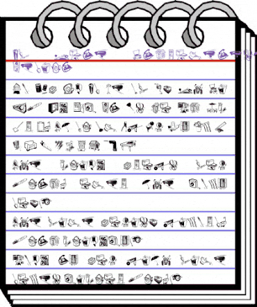 Df Home Improvement ITC Medium animated font preview