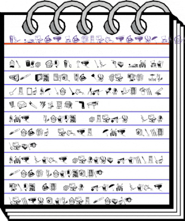 Df Home Improvement ITCTT Regular animated font preview