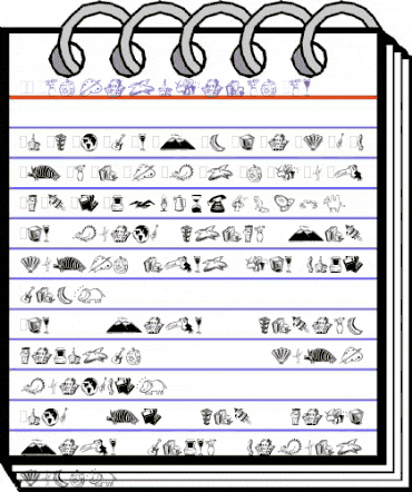 DF Inspirations One Regular animated font preview DF Inspirations One Regular animated font preview