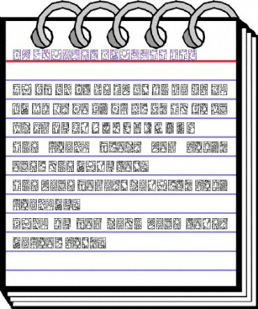 Df Stained GlassTT ITC Regular animated font preview