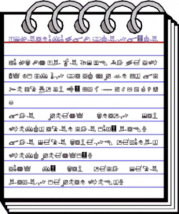 DfBeoramaITC Regular animated font preview