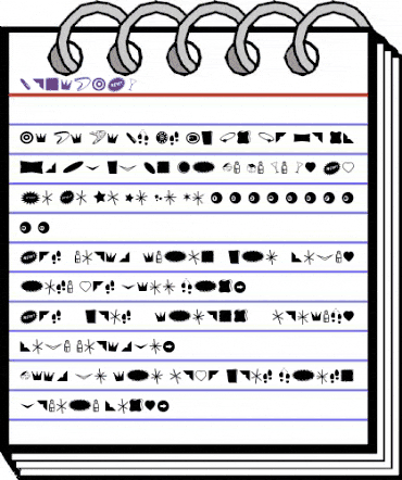 DincBATS Regular animated font preview