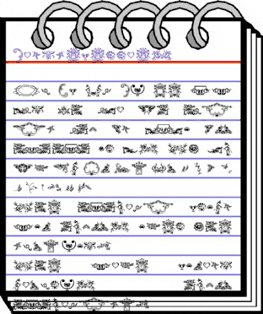 Dingleberries Regular animated font preview