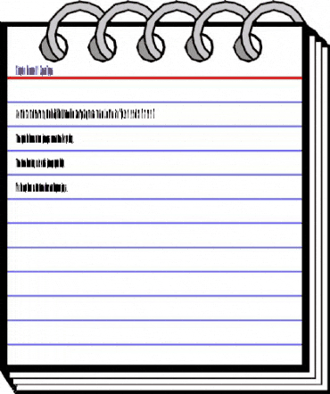 Dirtyfax Normal animated font preview Dirtyfax Normal animated font preview