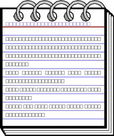 DISCARDEDWRITING Regular animated font preview