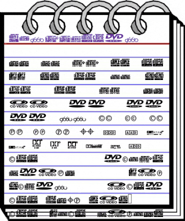 DiscMakers Regular animated font preview DiscMakers Regular animated font preview