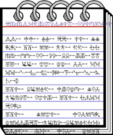 DM-Maykr-Spaces Regular animated font preview