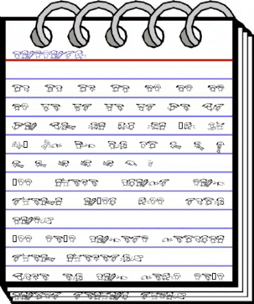 dogfon Regular animated font preview dogfon Regular animated font preview