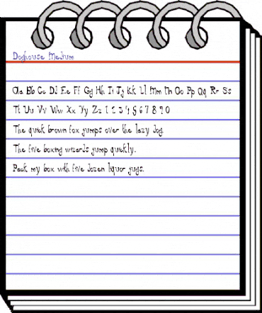 Doghouse Medium animated font preview Doghouse Medium animated font preview