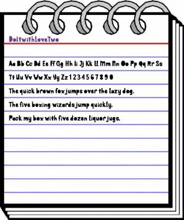 Do It with Love Two Regular animated font preview Do It with Love Two Regular animated font preview