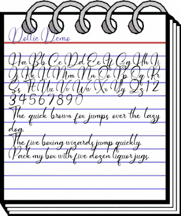 Dollie Demo Regular animated font preview Dollie Demo Regular animated font preview