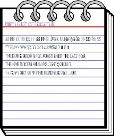 Dont Panic ITC Std Regular animated font preview Dont Panic ITC Std Regular animated font preview