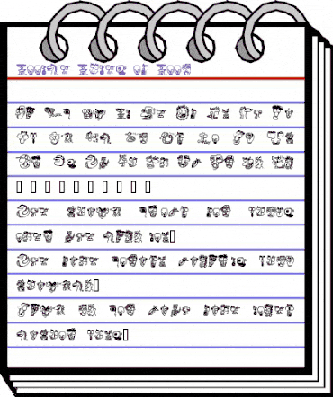 Doodle Dudes of Doom Regular animated font preview Doodle Dudes of Doom Regular animated font preview