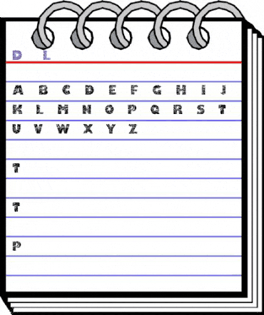 DoodLeafs Regular animated font preview