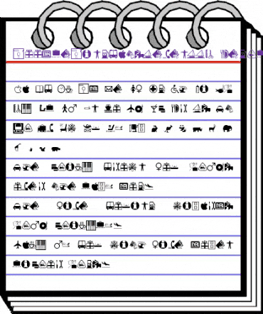 DoodleDingbatsSevenSSK Regular animated font preview DoodleDingbatsSevenSSK Regular animated font preview