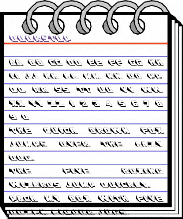 Doorstop Regular animated font preview