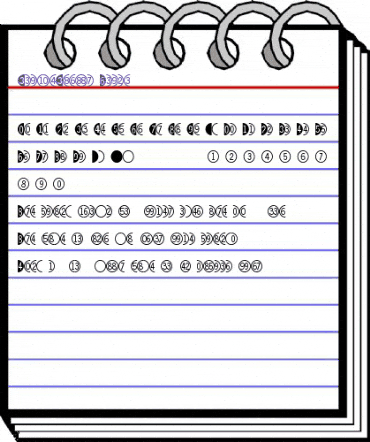 DoubleDigits Regular animated font preview DoubleDigits Regular animated font preview