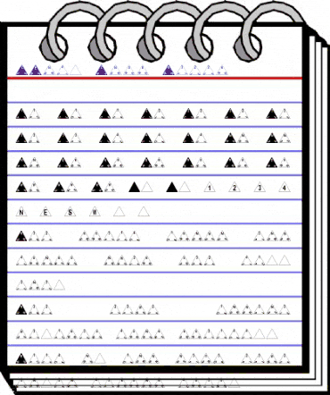 DPoly Four-Sider Regular animated font preview DPoly Four-Sider Regular animated font preview