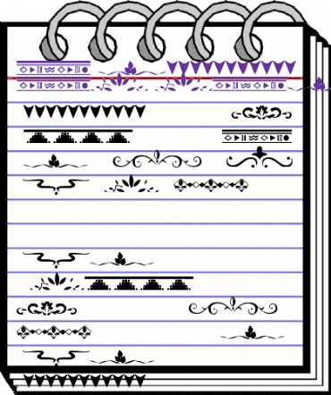 dream_divider4 Regular animated font preview