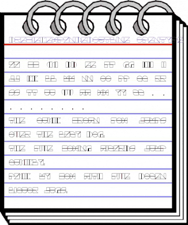 Drebiek Expanded Outline animated font preview Drebiek Expanded Outline animated font preview