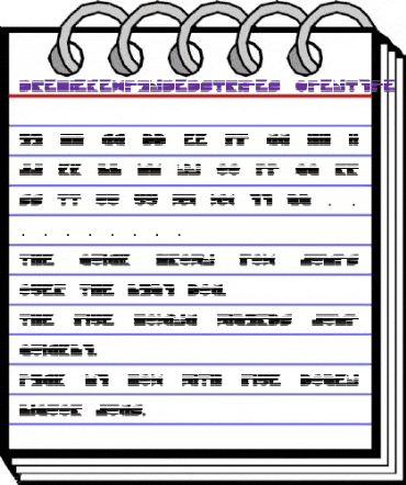 Drebiek Expanded Stripes animated font preview Drebiek Expanded Stripes animated font preview