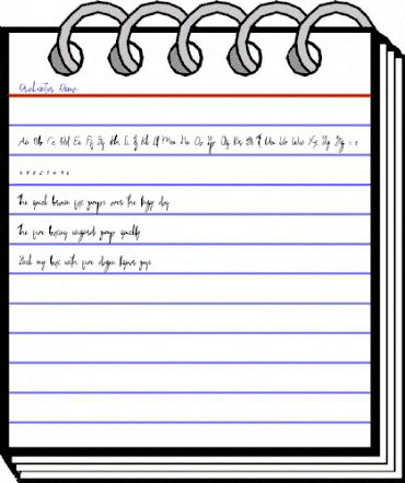 Drinkwater Regular animated font preview Drinkwater Regular animated font preview