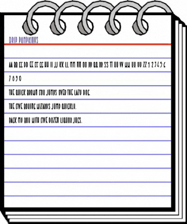 Drip Pumpkinos Regular animated font preview Drip Pumpkinos Regular animated font preview