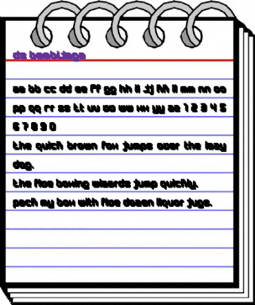 DS BembiJaga Regular animated font preview DS BembiJaga Regular animated font preview