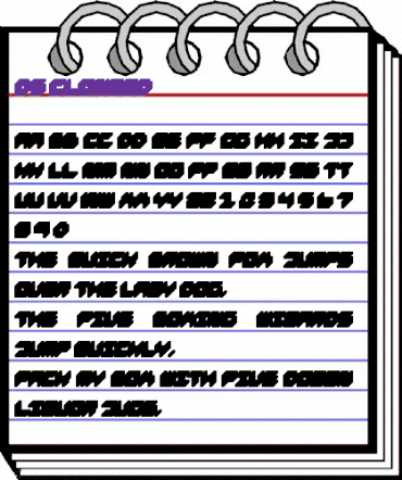 DS Clone3D Regular animated font preview DS Clone3D Regular animated font preview