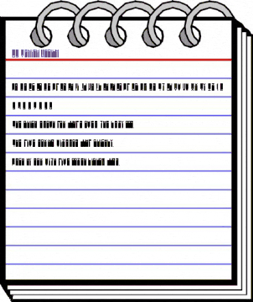 DS Vanish Medium animated font preview DS Vanish Medium animated font preview