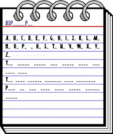 DSPosterPen Regular animated font preview DSPosterPen Regular animated font preview