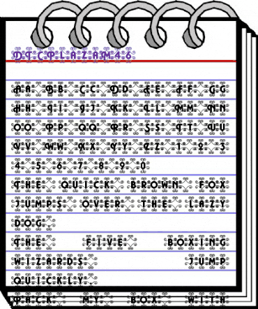 DTCPlazaM46 Regular animated font preview DTCPlazaM46 Regular animated font preview