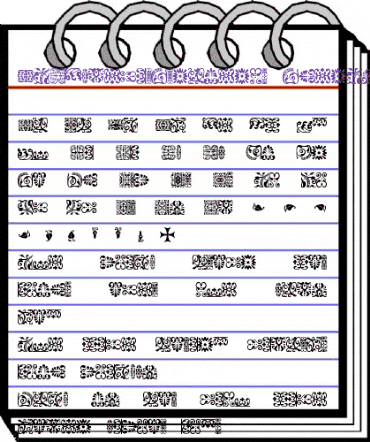 DTL Elzevir Ornaments animated font preview DTL Elzevir Ornaments animated font preview