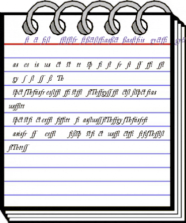 DTL Elzevir T Book Alternate Italic animated font preview DTL Elzevir T Book Alternate Italic animated font preview