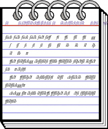 DTL Fleischmann D Italic Alt animated font preview DTL Fleischmann D Italic Alt animated font preview