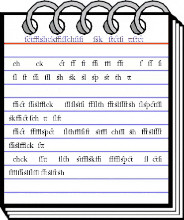 DTLFleischmannD Alt animated font preview DTLFleischmannD Alt animated font preview